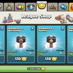 🔥TH 18 ALMOST MAX🔥XP 230-FULL MAX 17-[ 5 EPIC EQUIPMENT MAX-HERO 100-100-90-75-50-MEDALS 420-MAGIK SKINS-BEST DEAL - Image 6