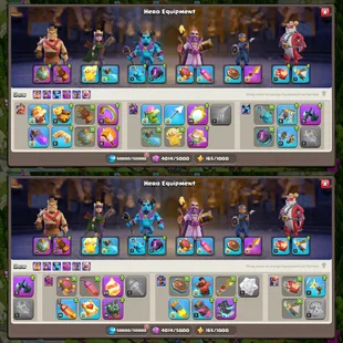 🔥10.8K GEMS🔥TH-18 ALMOST MAX! XP-229! RS[MAX] GG[23L] SB[26L] FB[20L] EB[26L]! HEROES:-105-105-71-80-55-2! BEST DEAL - Image 4