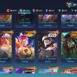 M351|LVL99|132HEROES|457SKIN|MEGACOLLECTORIII|3LEGEND|3JUJUTSUKAISEN|6KOF|2STARWARS|LANCELOTKINSHIN|3TRANSFORMERS|LEGEND - Image 4