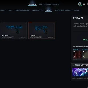 🔥 30/30 Singularity Camos - Rank Ready - 50 Wins - Level 55 - All Weapons Unlocked - Instant Delivery - All Platforms - Image 15