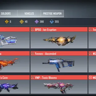 [Stacked] 13 Mythic ( 11 Max ) & 46 Legendary Weapons | 5 Legendary Soldiers | OG Skins | Meta Stacked | Full Access - Image 4