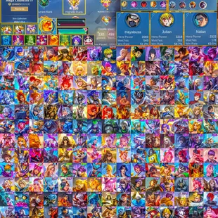 [IOS/ANDROID] CEL LVL 122 | 132 HEROES | 504 SKINS | MEGA 4 | ANIME SKINS | LEGEND - COLLECTOR DYRROTH - HXH GON KURAPIK - Image 2