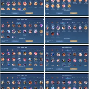 [IOS/ANDROID] CEL LVL 133 | 132 HEROES | 520 SKINS | MEGA 3 | HEAVY COLLAB | 2 LEGEND SABER JOHNSON - 5 RARE COLLECTOR  - Image 4