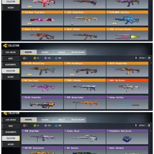 STACKED  |  10 CP SPIN | LEVEL 400 | 1 MYTHIC | 14 LEGENDARY | 256 EPIC GUN | 99 EPIC SOLDIER | FULL ACCESS  - Image 2
