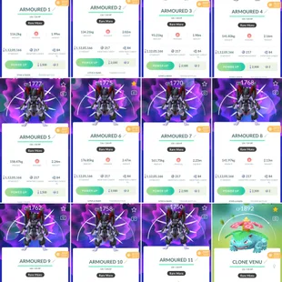 RAREST 🔥 11x ARMOUR MEWTWO 💎 1103x SHINY [] 757 LEGENDARY [] 4300 POKEMON [] LVL 64 [] 48 SL [] BENETE GENGAR -RARE BG - Image 1
