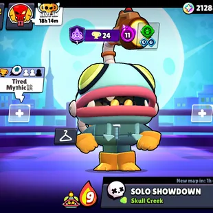 RARE | 305-GEM | 106K TROPHY - 460X SKINS | 102/102 BRAWLER | 90X MAX | 78X HYPER | 3V3 WINS | 876-PINS | BEST DEAL - Image 1