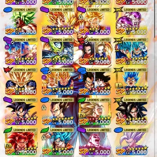 D936-IOS+Android-688 Millions Power+8 UL(SS Goku+Goku Uis+SS2 Gohan+SS4 Gogeta+S Gogeta)+64 Legends+Good Equipment - Image 1