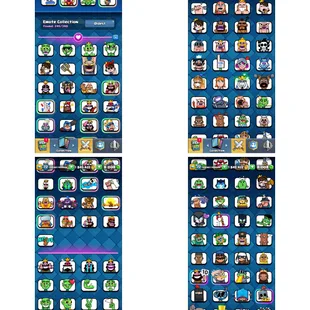 Lvl-72 | 120-Card Max | 87-Elite | 34-Evo | Royal Gems Emote- [Rare-245-Emote] | 10000 Trophy |  Name Chang Yes - Image 2