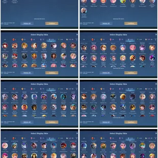 [IOS/ANDROID] CEL LVL 133 | 132 HEROES | 520 SKINS | MEGA 3 | HEAVY COLLAB | 2 LEGEND SABER JOHNSON - 5 RARE COLLECTOR  - Image 5