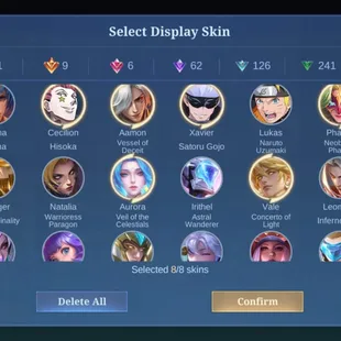 SOLID MAGE BASED ACC || HXH CECILION || XAVIER GOJO || NEOBEAST PHARSA || COL AURORA || 167 MAGIC SPIN ALMOST ANOTHER LE - Image 2