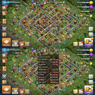 🔥TH-16 ALMOST MAX🔥XP-234! 11X EPIC EQUIPMENTS! HEROES:-95-91-70-70-45-9! 10X PETS! FAST DELIVERY - Image 1