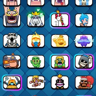 RAREST GT 100 AND 2x CRL 20 WIN EMOTES GT RANK 51 TOP UC RANK 336 KT 16 106 ELITE CARDS ALL EVO 75 XP 35 TOWER SKINS - Image 26