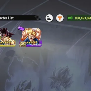 B162-LVEL 433-SUPER VIP RARE ACCOUNT-20 ULTRA+2 LR(Super Vegito+Bardock)+850 MILLIONS POWERS+71 LEGENDS LIMITED+VIP ZEN - Image 2