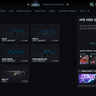 (COD)-(BO7) (HandMade) Singularity On All 30-33 Guns [Lvl 55 - 50 Wins] [480 Camos - 20 Operators] [PSN BNET STEAM Xbox] - Image 2