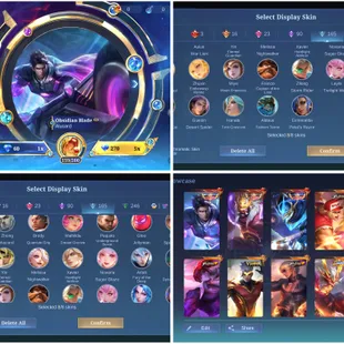 [IOS/ANDROID] CEL LVL 135 | 132 HEROES | 593 SKINS | MEGA 2 | COLLAB | 3 LEGEND - KOF CHOU GUSION PAQUITO - CHOU THUNDER - Image 6