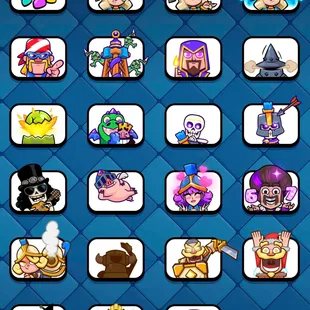 💫[ 45X CARDS MAX ] EVOLVED: 19💫LVL 16 : 3 || ELITE : 13 || LVL 14 : 29 || EMOTES: 123 || LVL: 62 || TROPHY: 10000 - Image 6