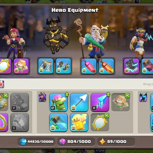 💫[ TH-18 NEAR MAX - 4 EPIC MAX ]💫 SB-MM-AF-EB [MAX] | SN [26] - HT [23] | MOSTLY WALLS MAX || HEROS: 105-105-42-80-55  - Image 5