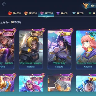 GIRLY ACCOUNT WITH DAZZLING CRYSTAL LOADING EFFECT | 2 LEGEND | 13 GRAND || 16 EXQUISITE | 8 ZODIAC | 7 COLLECTOR MEGA-5 - Image 6