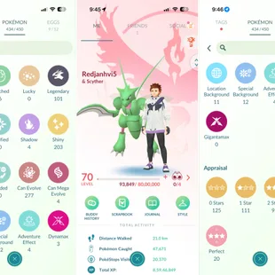203 LEGENDARY 🔥 SHINY BG ZAPDOS💎5 SHINY LEGENDARY [] 101 LEGENDARY [] LEVEL 70 [] 11 LBG [] 12 SBG - Image 1