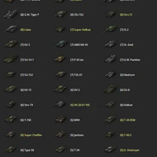 [EU] 5 TIER X | 23 PREMIUM TANK | TOTAL TANKS 65 | 10.167 (46) WINS | 2.070.481 CREDITS | GOLD 3765 | - Image 2